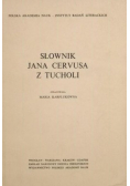 Słownik Jana Cervusa z Tucholi