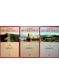 Sienkiewicz nowele tom 1 do 3