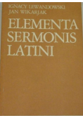 Elementa sermonis Latini