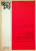 Elementy programowania i obsługi mikrokomputerów ZX 81 i ZX Spectrum
