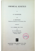 Chemical kinetics