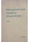 Korespondencja Juliusza Słowackiego Tom I