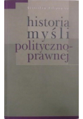 Historia myśli polityczno prawnej autograf autora