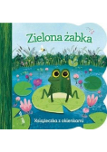 Zielona żabka. Książeczka z okienkami