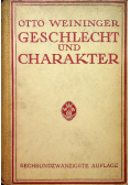 Geschlecht und charakter 1925r