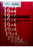 Na przełomie Wspomnienia nauczycieli i uczniów z lat 1944 - 1956