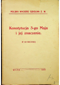 Konstytucja 3 go maja i jej znaczenie 1926 r.