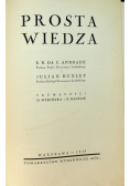 Prosta wiedza 1939 r