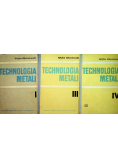 Technologia Metali 3 tomy