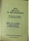 Bóg bogaty w miłosierdzie