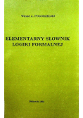 Elementarny słownik logiki formalnej