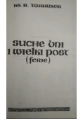 Suche dni i Wielki Post