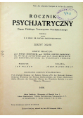 Rocznik psychjatryczny zeszyt XXVII 1936 r