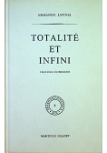 Totalite et infini