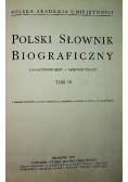 Polski słownik biograficzny tom IV reprint z 1938 r