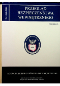 Przegląd bezpieczeństwa wewnętrznego Nr 14