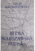 Bitwa warszawska 1920 roku