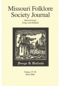 Missouri Folklore Society Journal