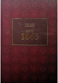 Rok 1863 Reprint 1913 r