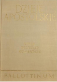 Dzieje Apostolskie wstęp przekład komentarz