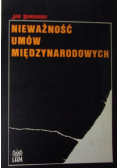 Nieważność umów międzynarodowych