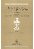 Katalog rękopisów Seria III tom 2