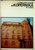 Z dziejów liceum im Kopernika w Łodzi