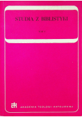 Studia z Biblistyki Tom V