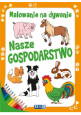 Malowanie na dywanie. Nasze gospodarstwo