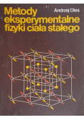 Metody eksperymentalne fizyki ciała stałego