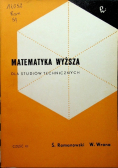 Matematyka wyższa dla studiów technicznych cz III
