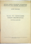 Klucz do oznaczania roślin drzewiastych nagozalążkowe