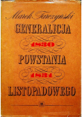 Generalizacja powstania listopadowego  1830 1831