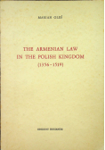 The Armenian Law in the Polish Kingdom