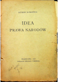 Idea Prawa Narodów 1917 r.