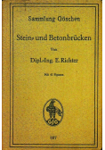 Stein - und Betonbrucken 1928 r