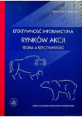 Efektywność informacyjna rynków akcji Teoria a rzeczywistość