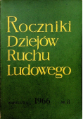 Roczniki Dziejów Ruchu Ludowego Nr 8