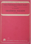 Objaśnienia Psalmów Ps 78 - 102