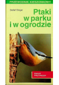 Ptaki w parku w ogrodzie
