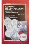 Katalog monet Polskich obiegowych i kolekcjonerskich od 1916