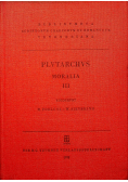 Plvtarchvs Moralia III
