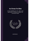 An Essay On Man