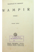 Wampir 1925 r.