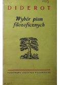 Diderot Wybór pism filozoficznych