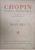 Chopin dzieła wszystkie X Mazurki na fortepian