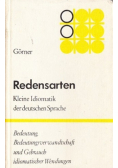 Redensarten Kleine Idiomatik der deutschen Sprache