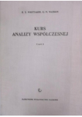 Kurs analizy współczesnej Część I