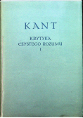 Kant Krytyka czystego rozumu