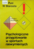 Psychologiczne przygotowanie w sportach niewymiernych na przykładzie łyżwiarstwa figurowego